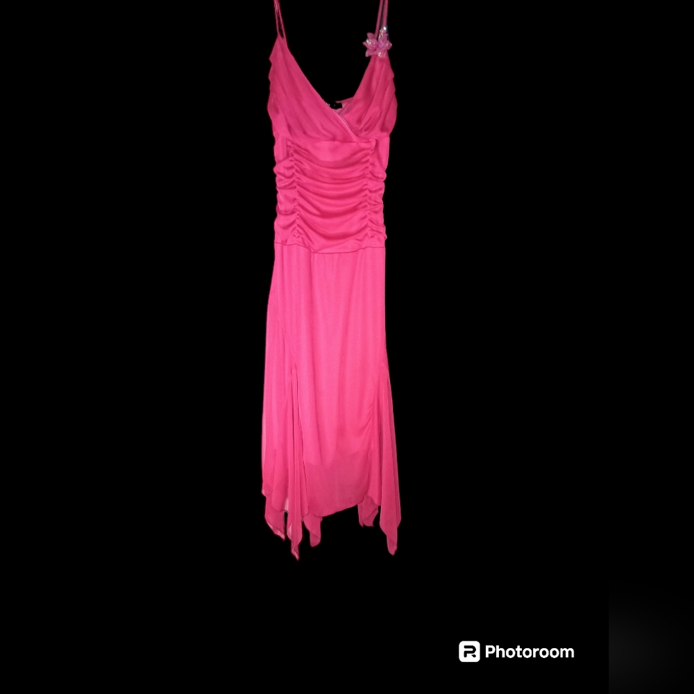 Ruby Rox Pink Midi Dress - Picture 3 of 4